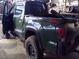 2002 TOYOTA TACOMA TRD, GREEN, SR5 TRD MODEL, CREW CAB, 3.5L, MT, 4WD,  Z25223
